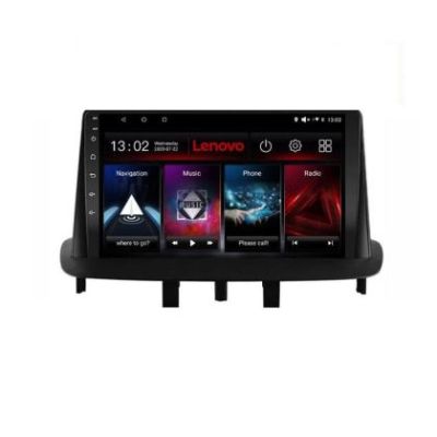 Navigatie Renault Megane 3 Lenovo Kit-145 8 core QLED 2K 8+256 360 Android Waze USB Navigatie Internet Youtube Radio