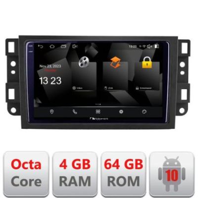 Navigatie Chevrolet Captiva 5510-020 Android Octa Core 720p 4+64 DSP 360 camera carplay android auto