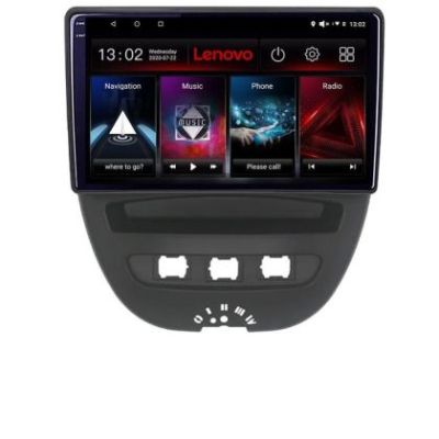 Navigatie Citroen C1 Peugeot 107 Toyota Aygo 2005-2014 Android radio gps internet 8 core QLED 2K 12+256 360 Lenovo v2