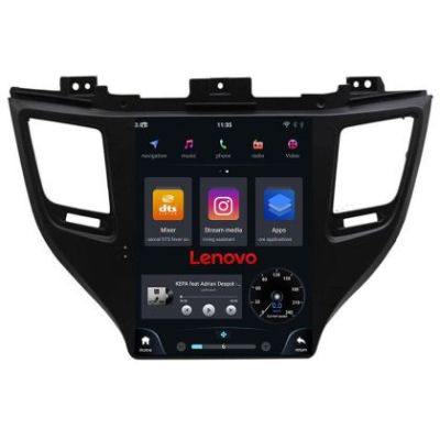 Navigatie Hyundai Tucson 2015-2020 tip tesla radio gps internet Qualcomm 8X 4+64 360 4G carplay android auto  kit-tesla-546+EDT-E