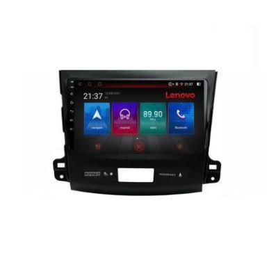 Navigatie Mitsubishi Outlander 2010 Lenovo Kit-056 8 core QLED Qualcomm 4+64 360 Android Waze USB Navigatie Internet Youtube Radio