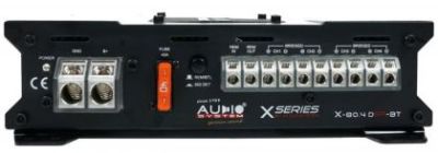 Amplificator Audio System X-80.4 DSP-BT, 4 x 150 watts, in 2 sau 4 ohm, 4 canale amplificate si 4 preamplificate cu DSP