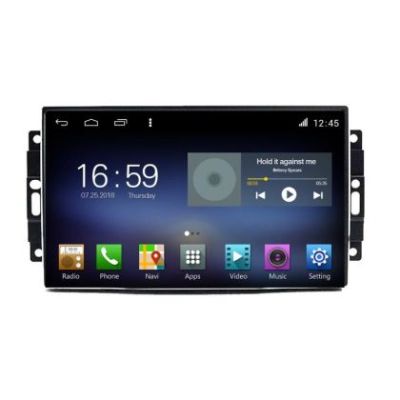 Navigatie CHRYSLER Jeep Manual F-202 Octa Core cu Android Radio Bluetooth Internet GPS WIFI DSP 8+128GB 4G v2