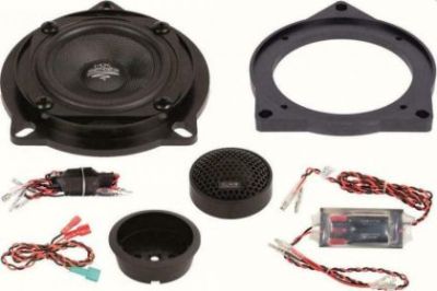 KIT audio dedicat BMW E,F,G Series, fata/ spate RMS 85W  Audio System German Sound