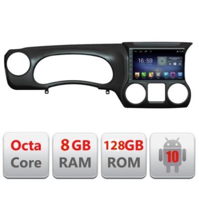 Navigatie JEEP WRANGLER 2011-2014 Manual F-wr Octa Core cu Android Radio Bluetooth Internet GPS WIFI DSP 8+128GB 4G