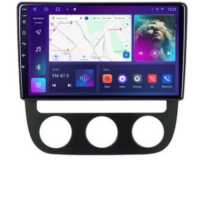 Navigatie VW Golf 5 2004-2010 clima automatica Android radio gps internet 2+32 KIT-golf5-automatic+EDT-E209