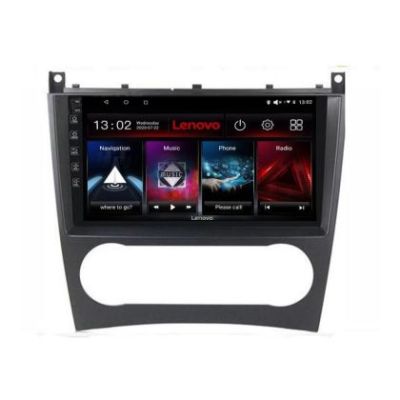 Navigatie Mercedes Clasa C W203 facelift Lenovo Kit-093 cu Android Radio Bluetooth Internet 4+64GB