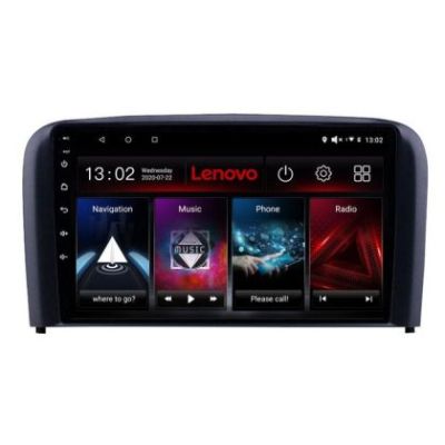 Navigatie Volvo S80 2004-2006 Lenovo Kit-S80 8 core QLED 2K 12+256 360 Android Waze USB Navigatie Internet Youtube Radio