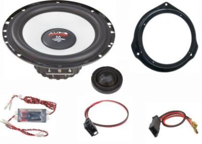 KIT Sistem component Dedicat Mercedes Clasa C W204 m-fit 6.5" 165mm 90W Audio System German Sound