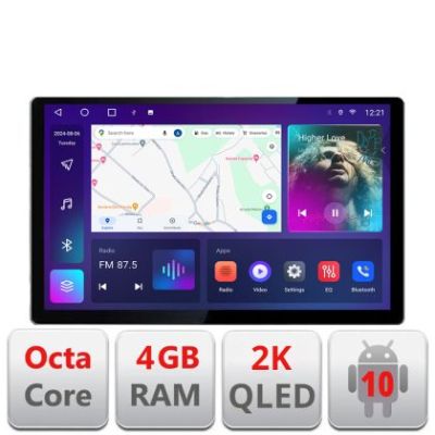 Navigatie dedicata Suzuki Grand Vitara Old Quad Core N-053 Edonav ecran 13" 2K 8 si 128 Android Waze USB Navigatie 4G 360 Toslink