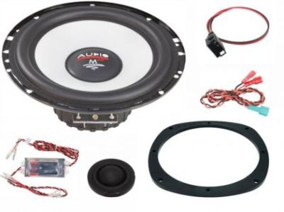 KIT Sistem component Dedicat Mercedes Sprinter m-fit 80w perfect fit pe doua căi Audio System German Sound