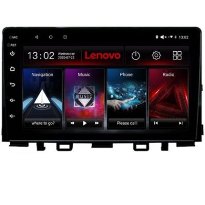 Navigatie Kia Stonic 2016-2020 Android radio gps internet 8 core QLED 2K 8+256 360 Lenovo