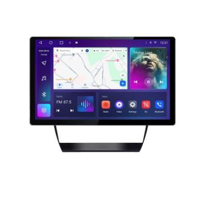 Navigatie dedicata Audi A6 Quad Core N-102 Edonav ecran 13" 2K 8 si 128 Android Waze USB Navigatie 4G 360 Toslink Youtube Radio KI