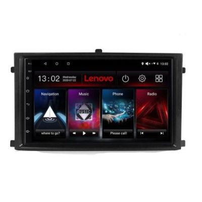 Navigatie Rexton 2019- Lenovo Kit-REXTON 8 core QLED 2K 12+256 360 Android Waze USB Navigatie Internet Youtube Radio