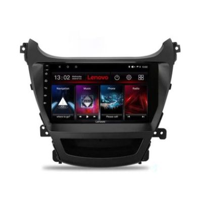 Navigatie Hyundai Elantra 2013-2015 Lenovo Kit-359 4+64 GB Android Waze USB Navigatie Internet Youtube Radio