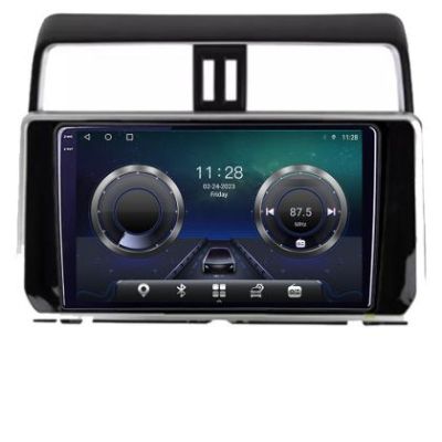 Navigatie Toyota Prado J150 2018- C-1065 Android Octa Core Ecran 2K QLED GPS 4G 4+32GB 360 KIT-1065+EDT-E410-2K