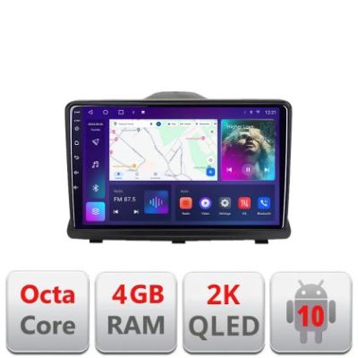 Navigatie Opel Antara C-019 Android Octa Core Ecran 2K QLED GPS 4G 4+32GB 360 KIT-019+EDT-E409-2K