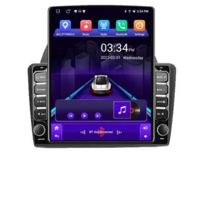 Navigatie Ford Fiesta K-256 ecran tip TESLA 9.7" cu Android Radio Bluetooth Internet GPS WIFI 2+32 DSP Quad Core