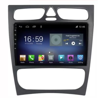 Navigatie Mercedes C W203 2001-2007 Octa Core cu Android Radio Bluetooth Internet GPS WIFI DSP 8+128GB 4G