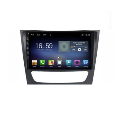 Navigatie Mercedes W211 W219 F-090 Octa Core cu Android Radio Bluetooth Internet GPS WIFI DSP 8+128GB 4G