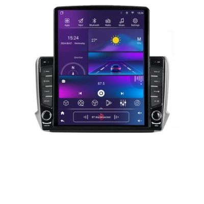 Navigatie Peugeot 208 2008 K-PSA ecran tip TESLA 9.7" cu Android Radio Bluetooth Internet GPS WIFI 2+32 DSP Quad Core