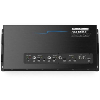 Amplificator Marin Audiocontrol ACX-650.5, 4 x 75 + 350 watts, in 2 sau 4 ohm, clasa D, 5 canale