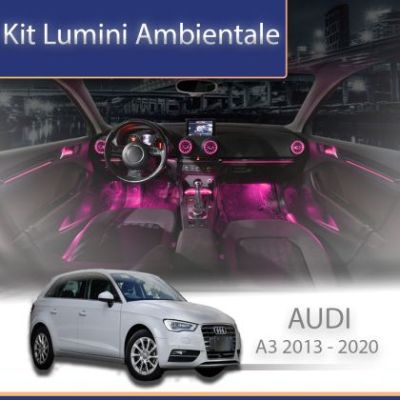 Lumini ambientale Audi A3 2013-2020 Ventilatoare luminate control telefon sau sistem original