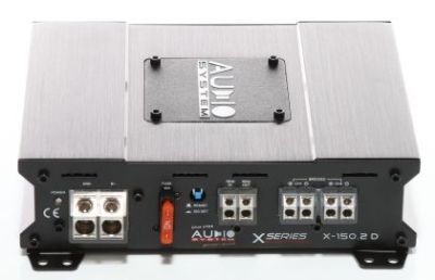 Amplificator Audio System X-150.2 D, 2 x 250 watts, in 2 sau 4 ohm, clasa D