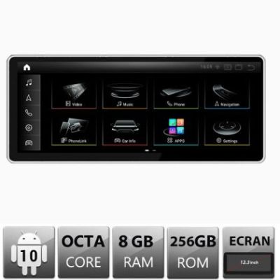 Navigatie Audi A3-MIB EDT-A3-MIB-V3 ecran 12.3" Android Gps Internet Bluetooth USB Video Qualcomm 8 GB + 256 GB