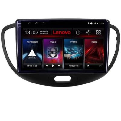 Navigatie Hyundai I10 2007-2013 Android radio gps internet 8 core 6+128 Lenovo