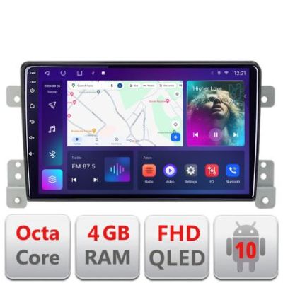 Navigatie Suzuki Grand Vitara Old Quad Core B-053 Android Ecran QLED octa core 4+64 carplay android auto KIT-053+EDT-E309V3