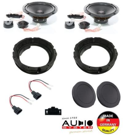 Difuzoare auto Audi A3 A4 A5 A6 A7 A8 Q3 Q4 Q5 Q7 dedicate usi spate Audio System 220 W max