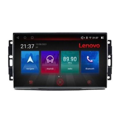 Navigatie Chrysler Jeep M-202 Octa Core Android Radio Bluetooth GPS WIFI/4G DSP 2K 8+128GB 360 Toslink v1