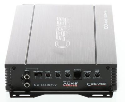 Amplificator Audio System CO-650.1 D, 1 x 650 watts, monobloc, in 2 sau 4 ohm, clasa D pentru subwoofer