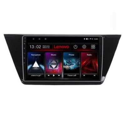 Navigatie Volkswagen Touran 2016- Lenovo Kit-3144 4+64 GB Android Waze USB Navigatie Internet Youtube Radio