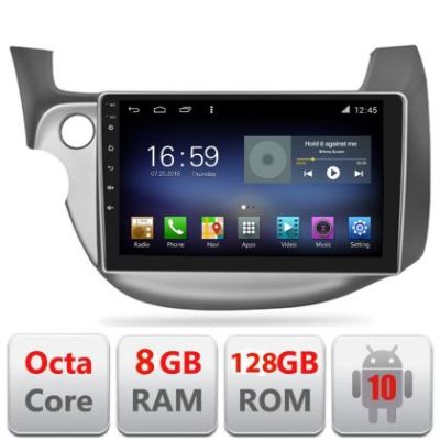 Navigatie Honda Fit 2008-2013 Android radio gps internet Octa Core 8+128 LTE Kit-fit-08+EDT-E609