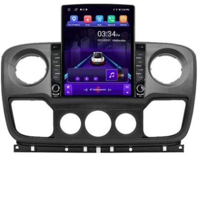 Navigatie Opel Movano, Renault Master 2010-2021 Android radio gps internet quad core 2+32GB ecran vertical 9.7" Kit-mo v2