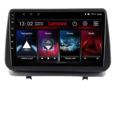 NavigatieRenault Clio 3 2005-2013 Lenovo Kit-Clio3 8 core QLED 2K 12+256 360 Android Waze USB Navigatie Internet Youtube Radio