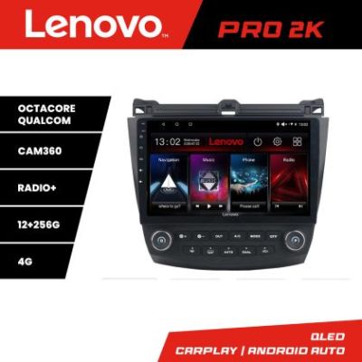 Navigatie Honda Accord 2004-2008 Lenovo Kit-ACCORD cu Android Radio Bluetooth Internet 8 core QLED 2K 12+256 360