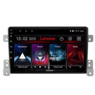 Navigatie Suzuki Grand Vitara Old Quad Core Lenovo Kit-053 8 core QLED 2K 12+256 360 Android Waze USB Navigatie Internet Youtube Radio