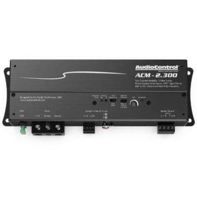 Micro Amplificator Audiocontrol ACM-2.300, 2 x 150 watts, in 2 sau 4 ohm, clasa D, 2 canale