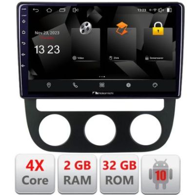 Navigatie VW Golf 5 2004-2010 clima automatica Android Ecran 720P Quad Core 2+64 carplay android auto