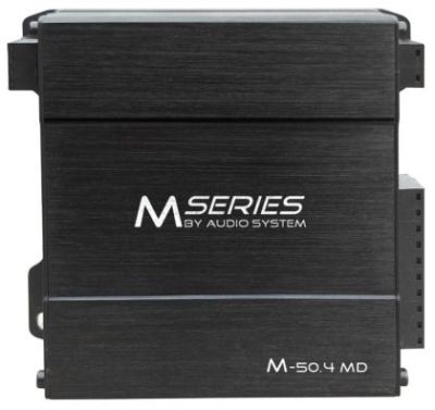 Amplificator Audio System M-50.4 MD, 4 x 100 watts, in 2 sau 4 ohm, dimensiune micro clasa D