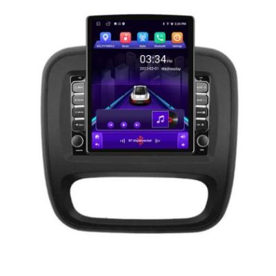 Navigatie Renault Trafic 2014-2017 K-rt09 ecran tip TESLA 9.7" cu Android Radio Bluetooth Internet GPS WIFI 2+32 DSP Q