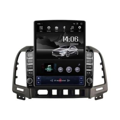 Navigatie HHyundai Santa Fe 2007-2012 G-008 ecran tip TESLA 9.7" cu Android Radio Bluetooth Internet GPS WIFI 4+32GB DS