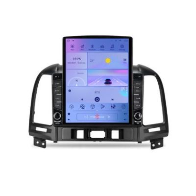 Navigatie HHyundai Santa Fe 2007-2012 G-008 ecran tip TESLA 9.7" cu Android Radio Bluetooth Internet GPS WIFI 4+32GB DS