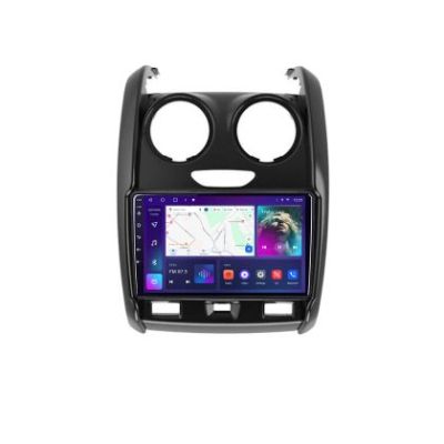 Navigatie Dacia Duster 2012-2019 C-157 Android Octa Core Ecran 2K QLED GPS 4G 4+32GB 360 KIT-157+EDT-E409-2K