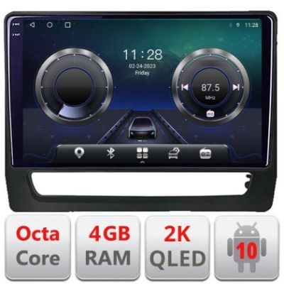 Navigatie Mitsubishi ASX 2020 C-asx202 Android Octa Core Ecran 2K QLED GPS 4G 4+32GB 360 kit-asx2020+EDT-E410-2K