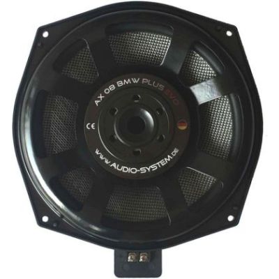 Subwoofer pasiv dedicat BMW F si E Audio System AX 08 PRO US, 150 watts, 2 ohm, 200 mm, 8", set de 2 difuzoare