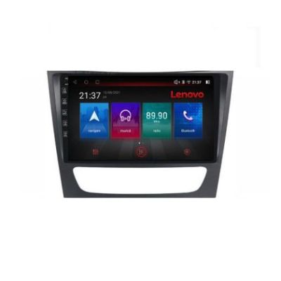 Navigatie Mercedes W211 W219 E-090 Octa Core cu Android Radio Bluetooth Internet GPS WIFI DSP 4+64GB 4G